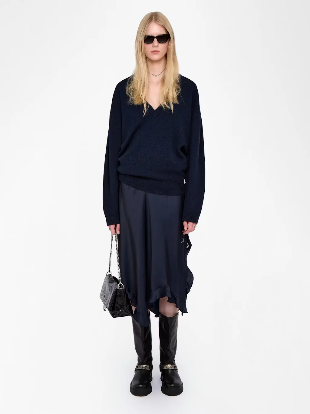 Midi Falda Jeto Satin