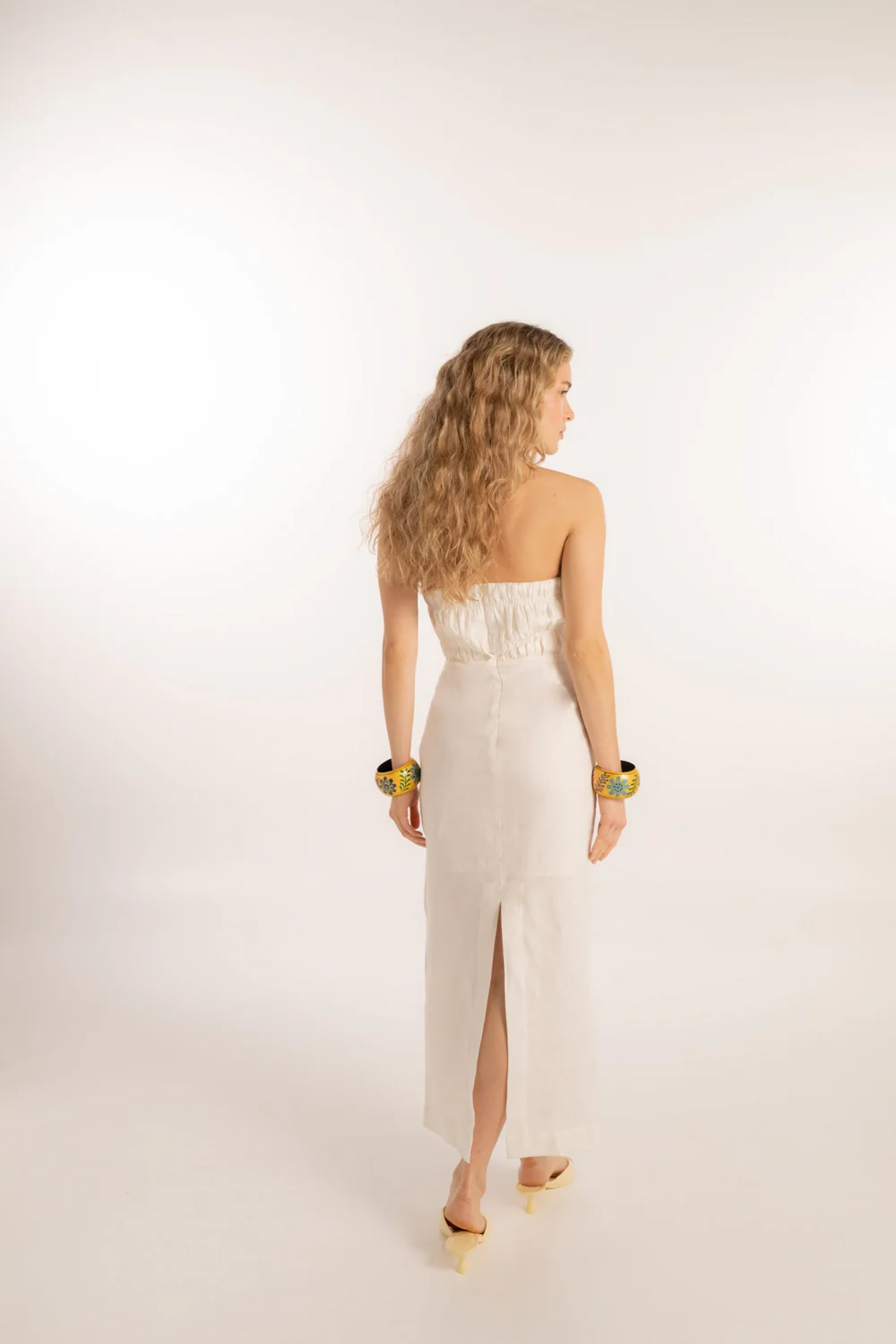Midi Vestido Straple Salermo - Image 3