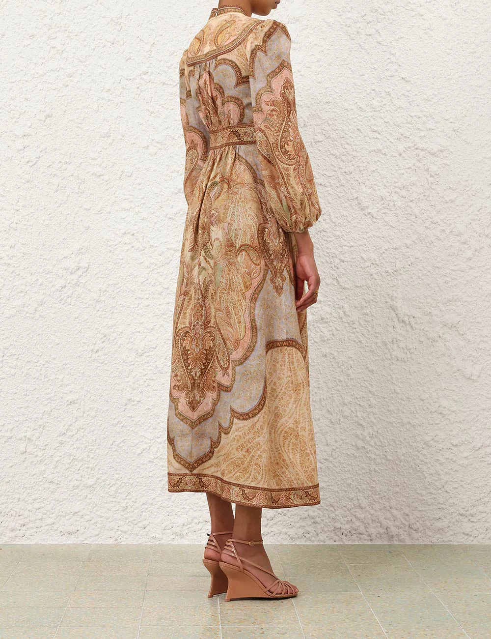 Midi Vestido Wanderlust Plunge - Image 3