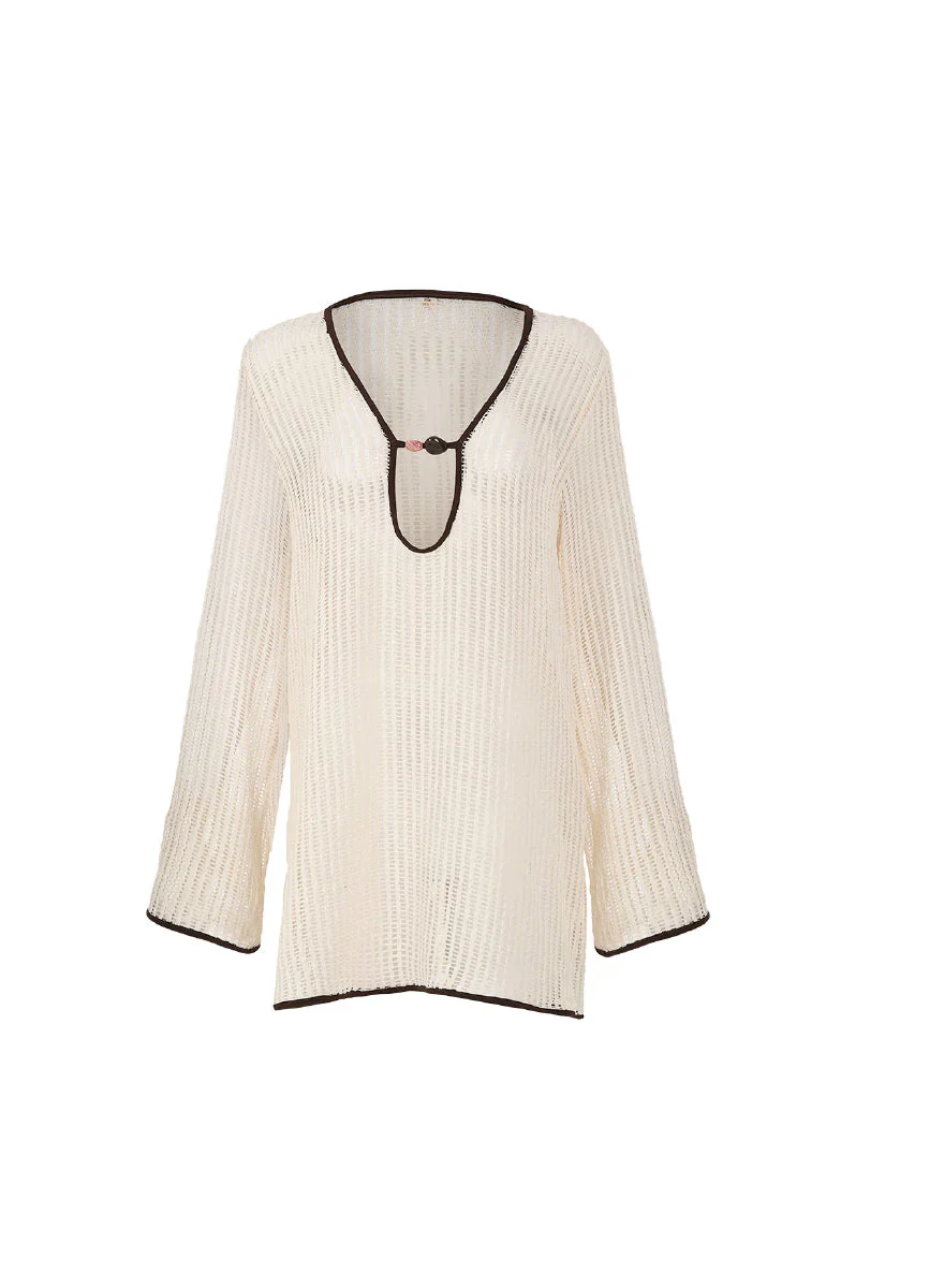 Mini Vestido Ida Coast Knit Blush - Image 5