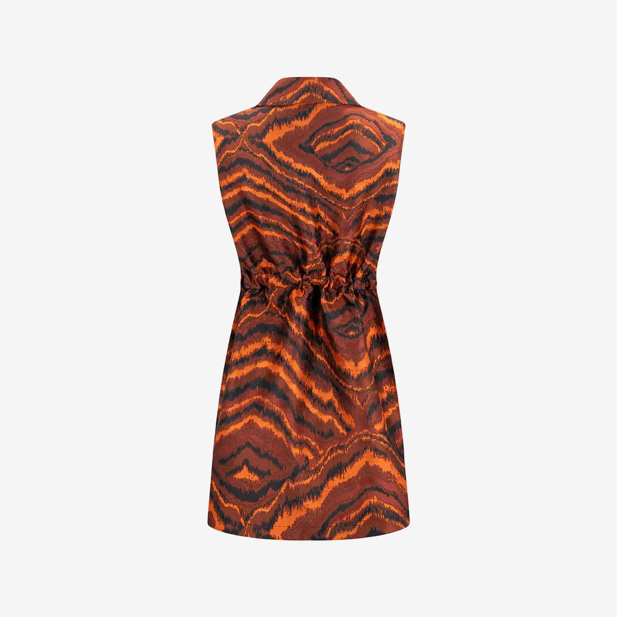 Mini Vestido Sahariana Jacquard Gillet - Image 2