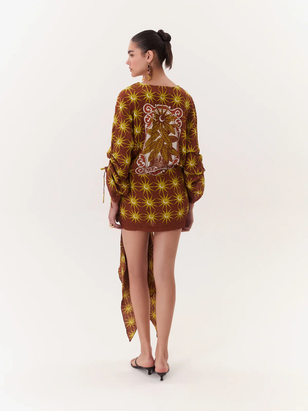 Mini Vestido Wrap Solar - Image 2