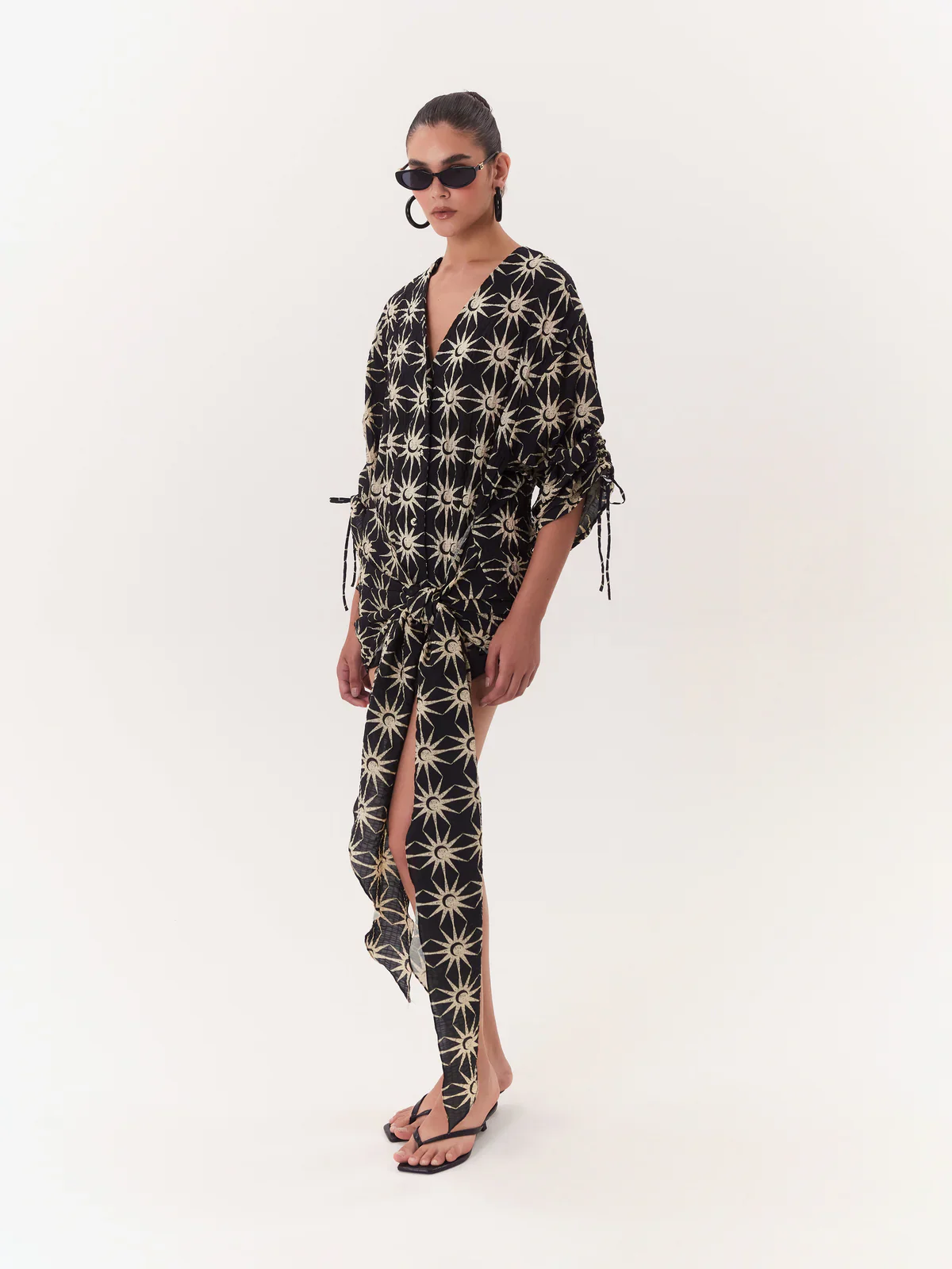 Mini Vestido Wrap Solar - Image 2