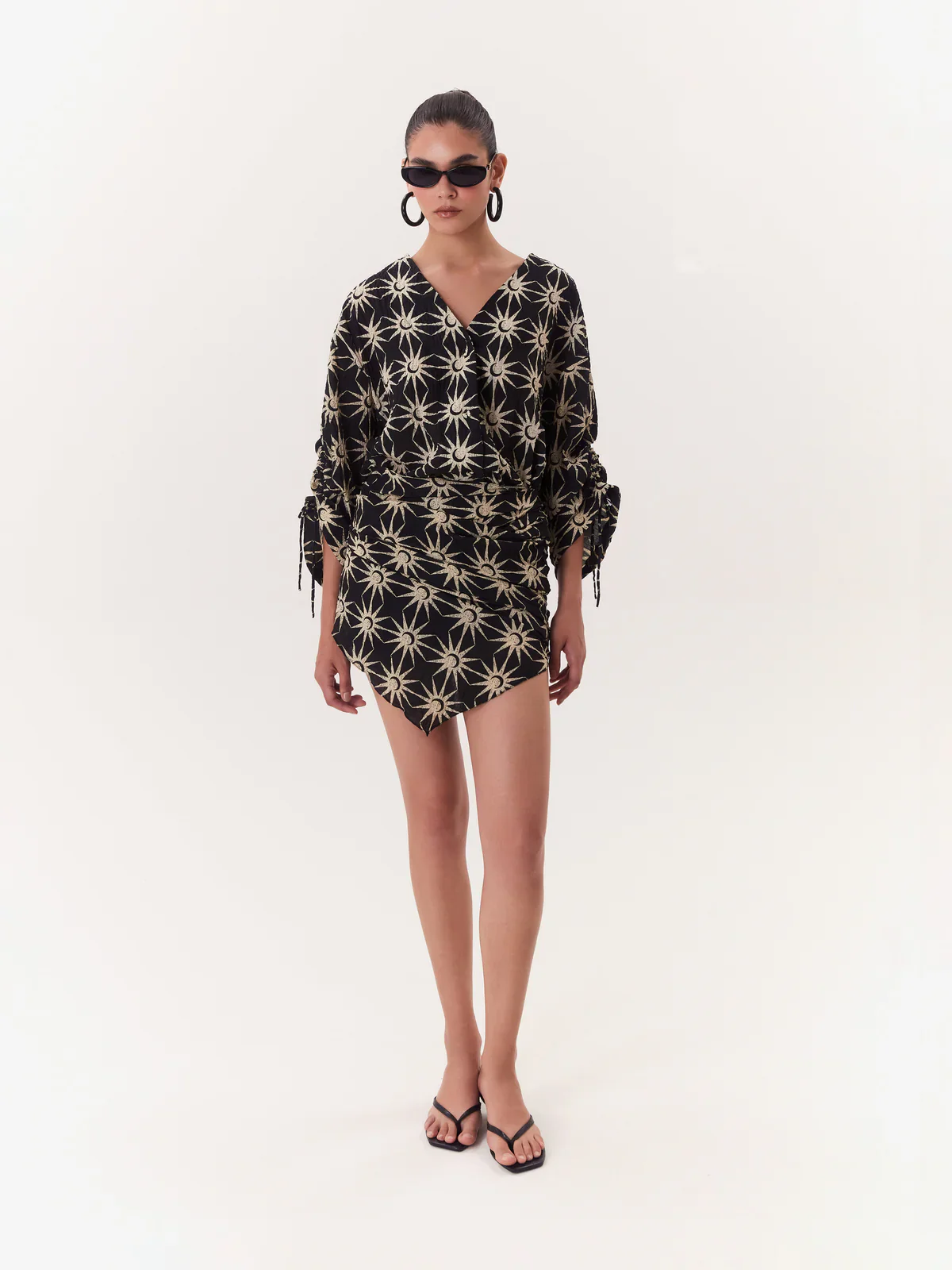 Mini Vestido Wrap Solar - Image 3