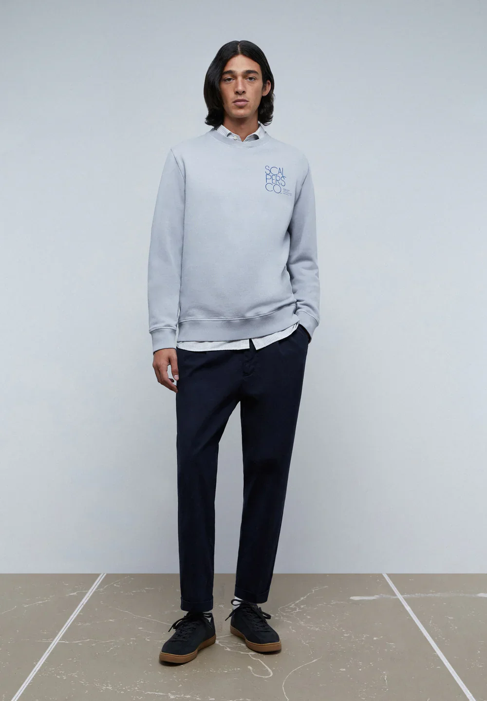 Sweater Museum Greyish Blue Xl - Image 3