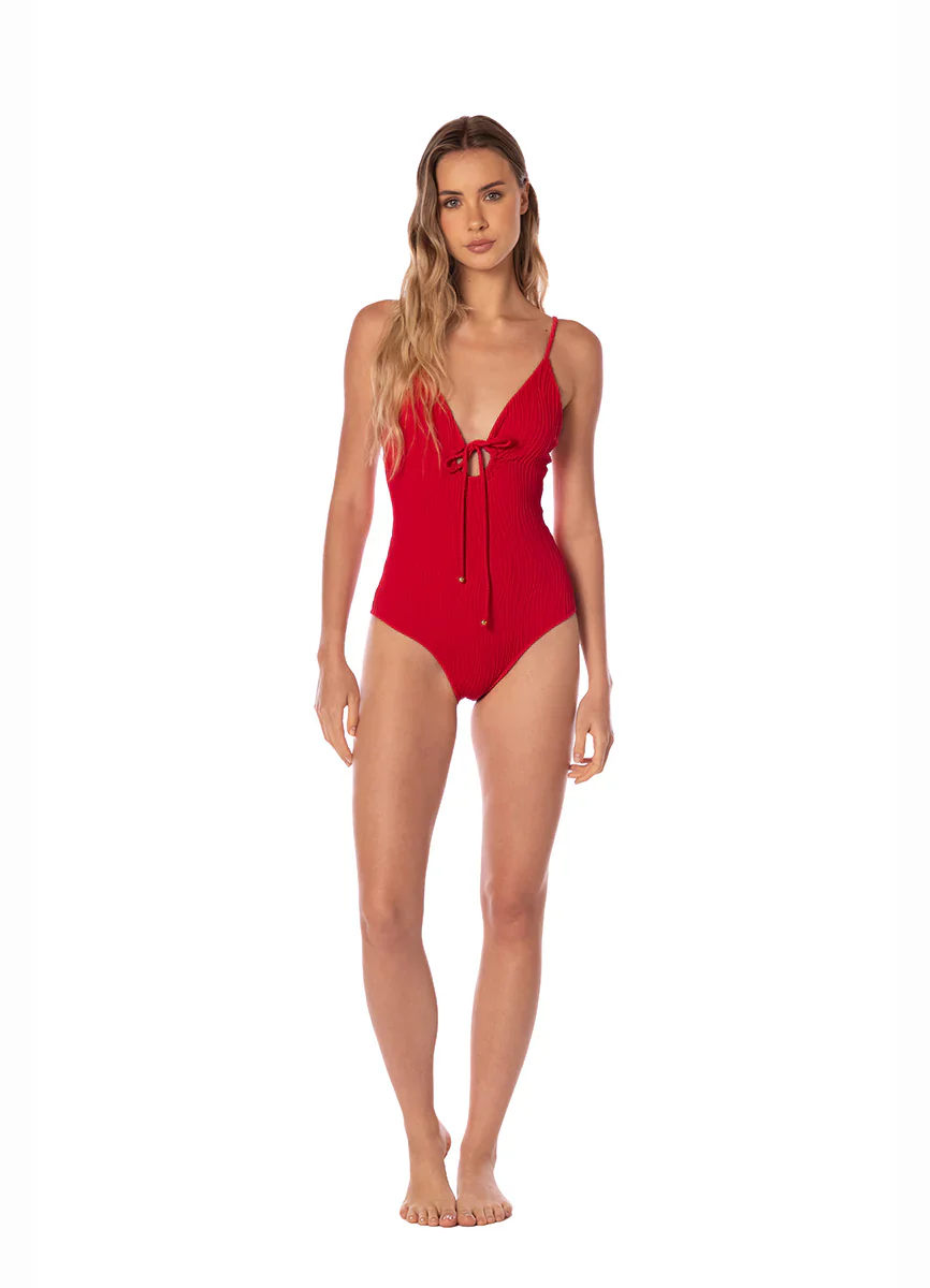 One Piece Amaro Solid Crimson Heat - Image 2