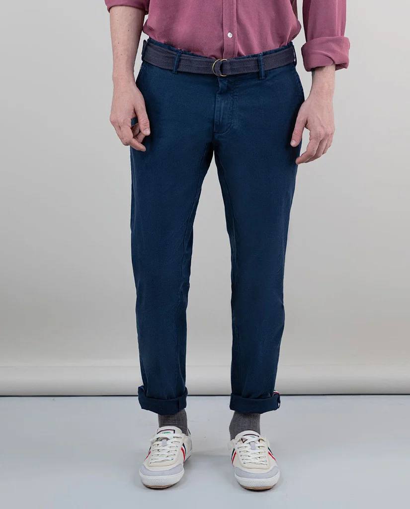 Pantalon Chino Basico Marino