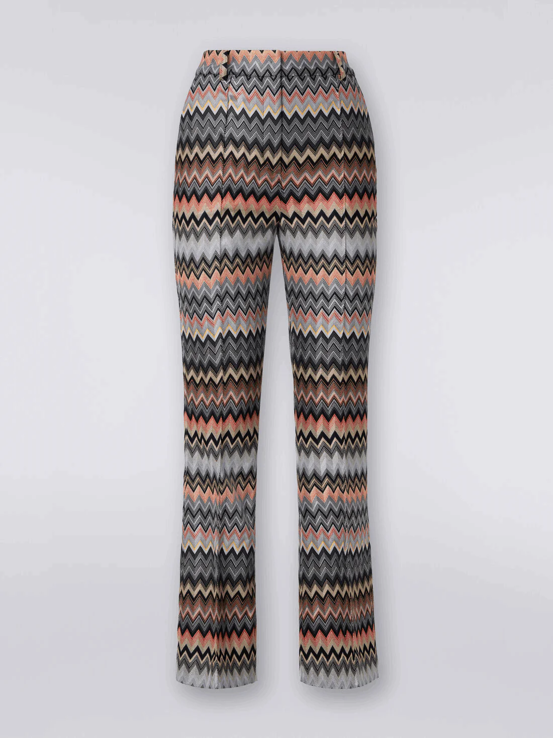 Pantalon Cropped De Algodón Y Viscosa Zigzag - Image 4