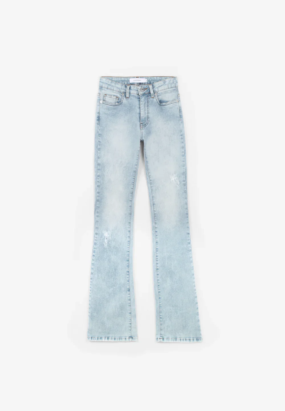 Pantalon Denim Boot Cutted