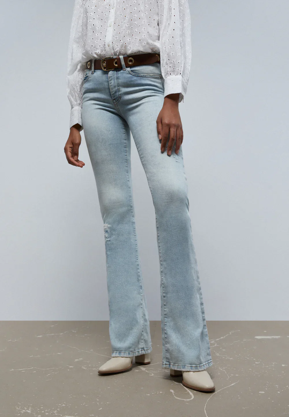 Pantalon Denim Boot Cutted - Image 3