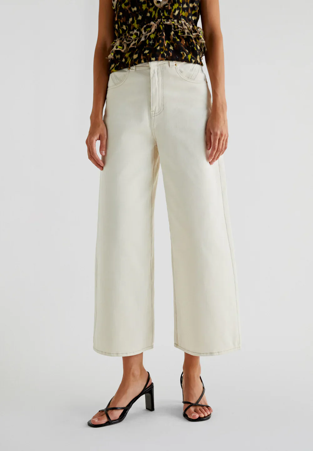 Pantalon Denim Culotte - Image 3