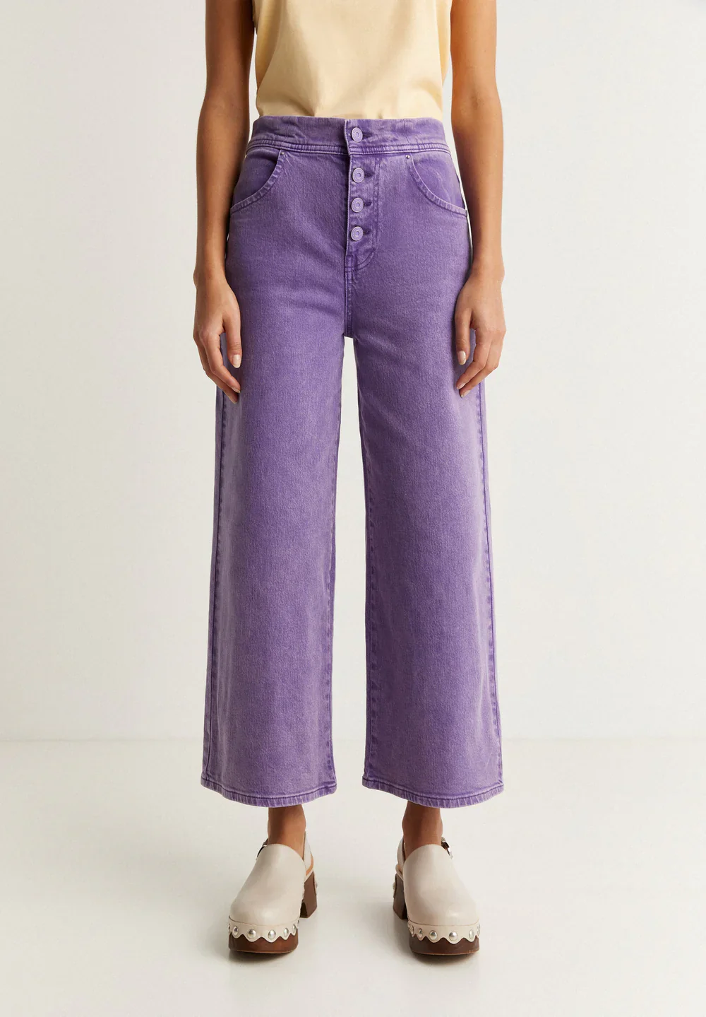 Pantalon Denim Culotte - Image 3