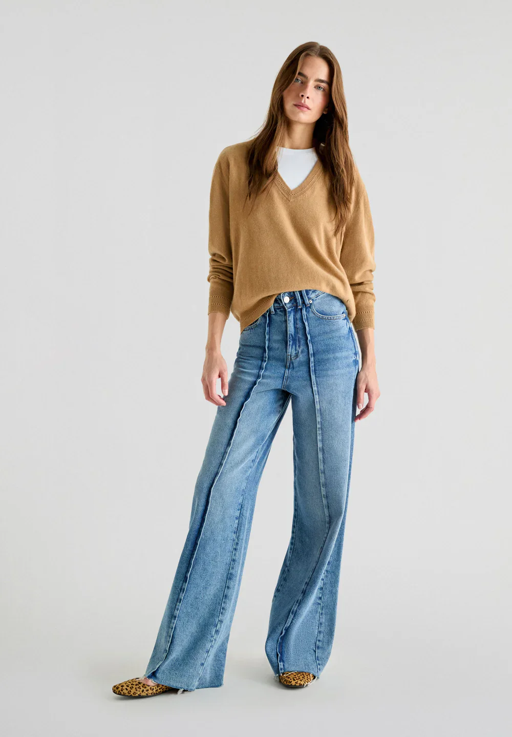 Pantalon Denim Front Color - Image 2