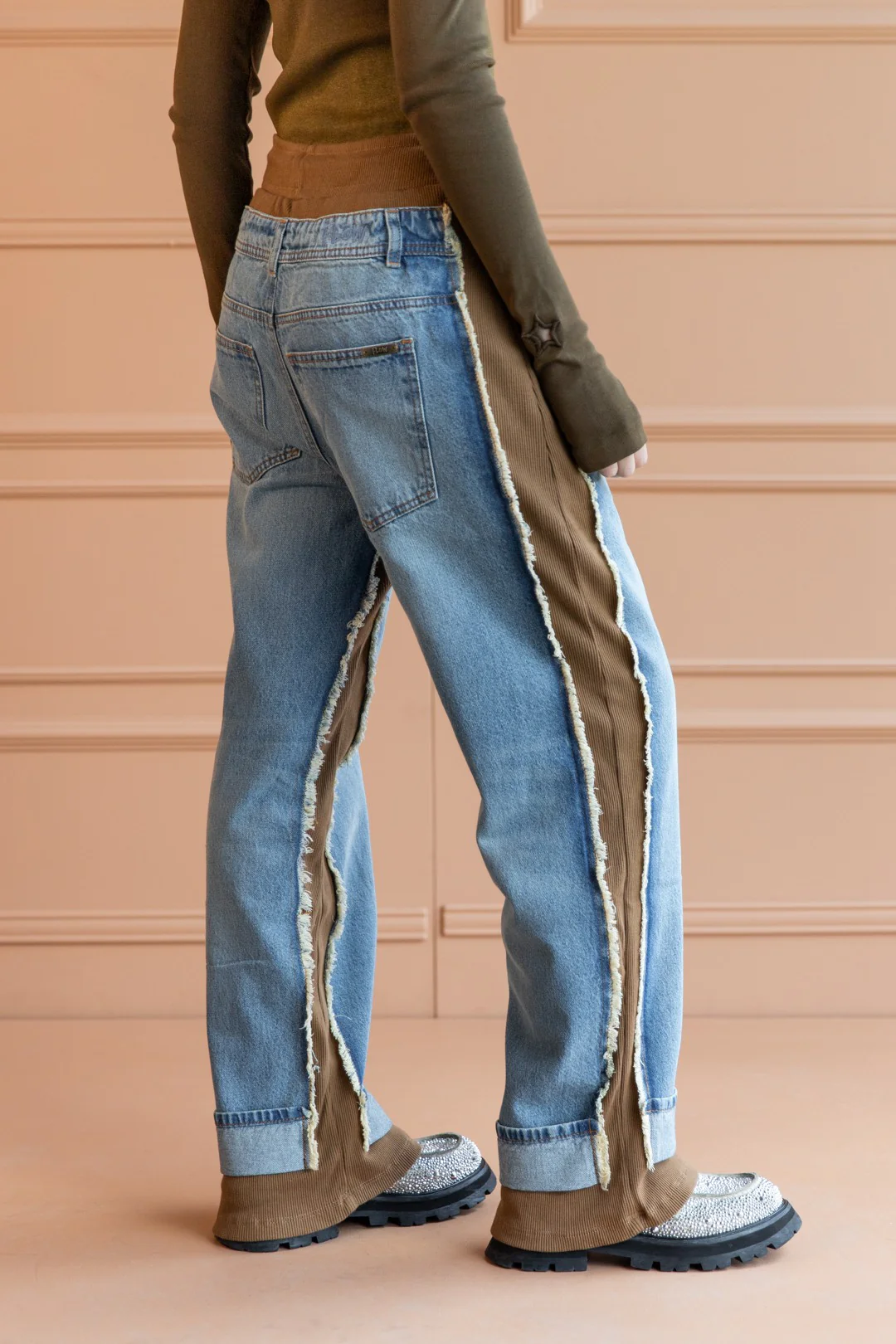 Jean Denim Jogger Camel - Image 5
