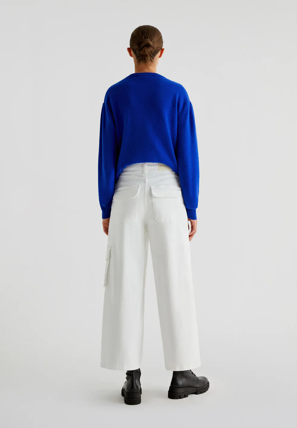 Pantalon Denim Cargo Cullote - Image 5