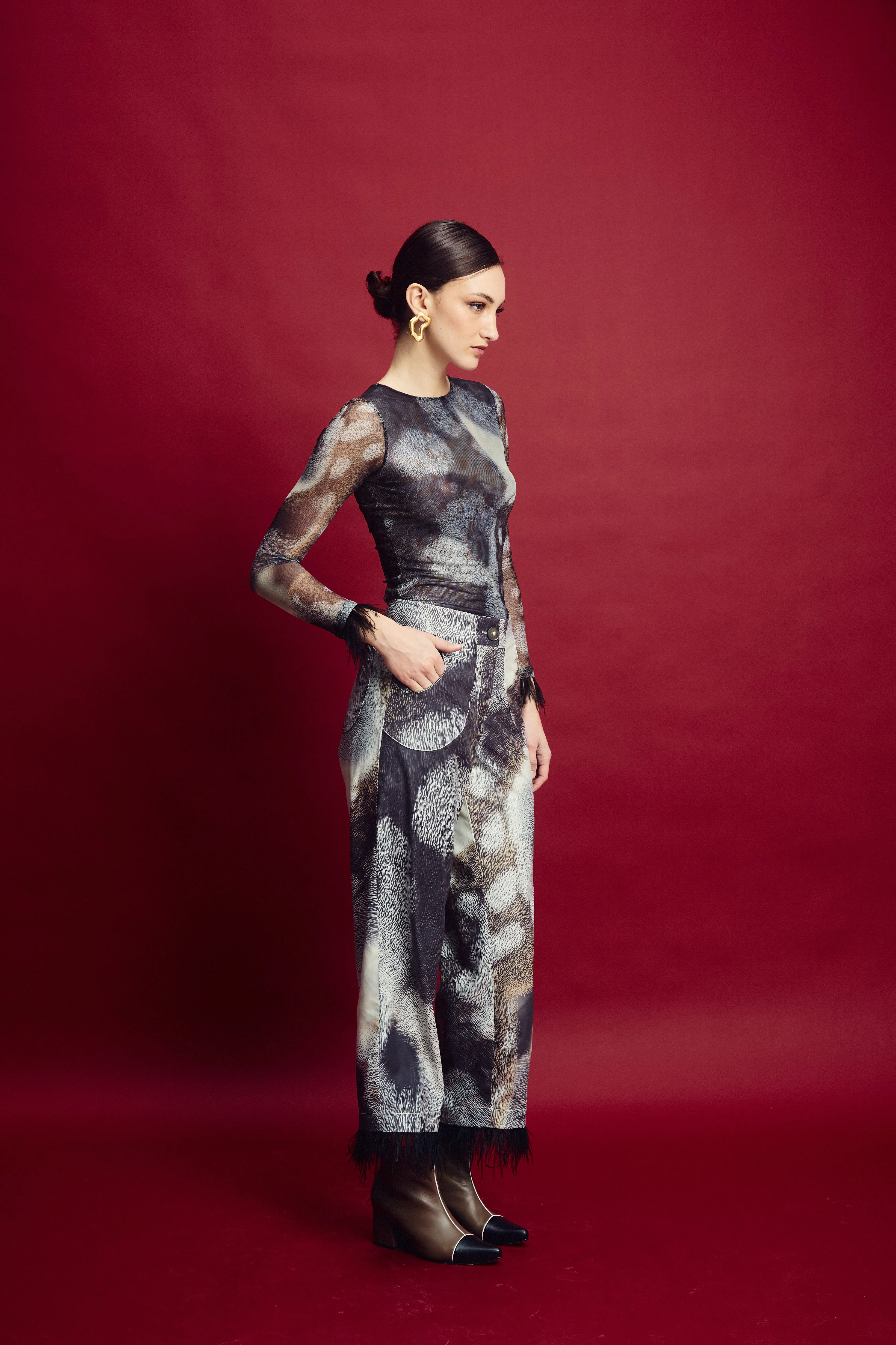Pantalón Estampado Sinuara - Image 3