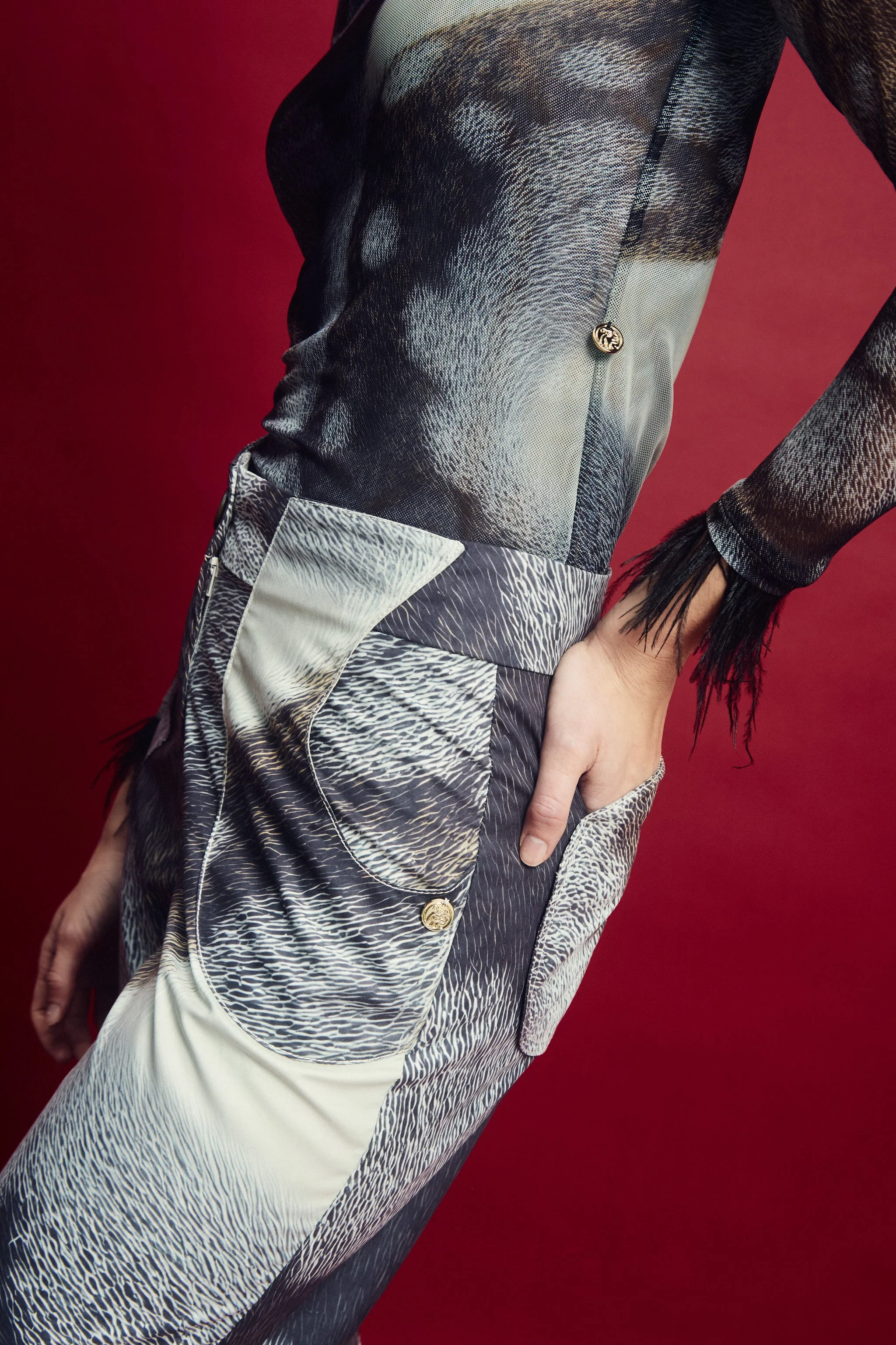 Pantalón Estampado Sinuara - Image 4