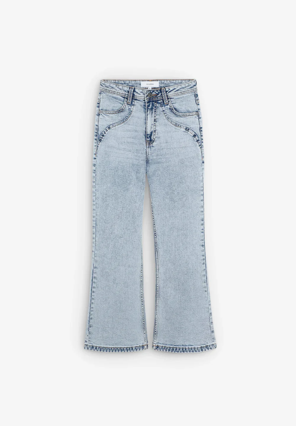 Pantalon Scankle Stitching Denim - Image 4