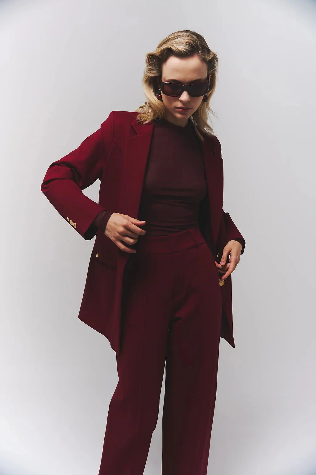 Pantalon Serie 88 Burgundy - Image 4