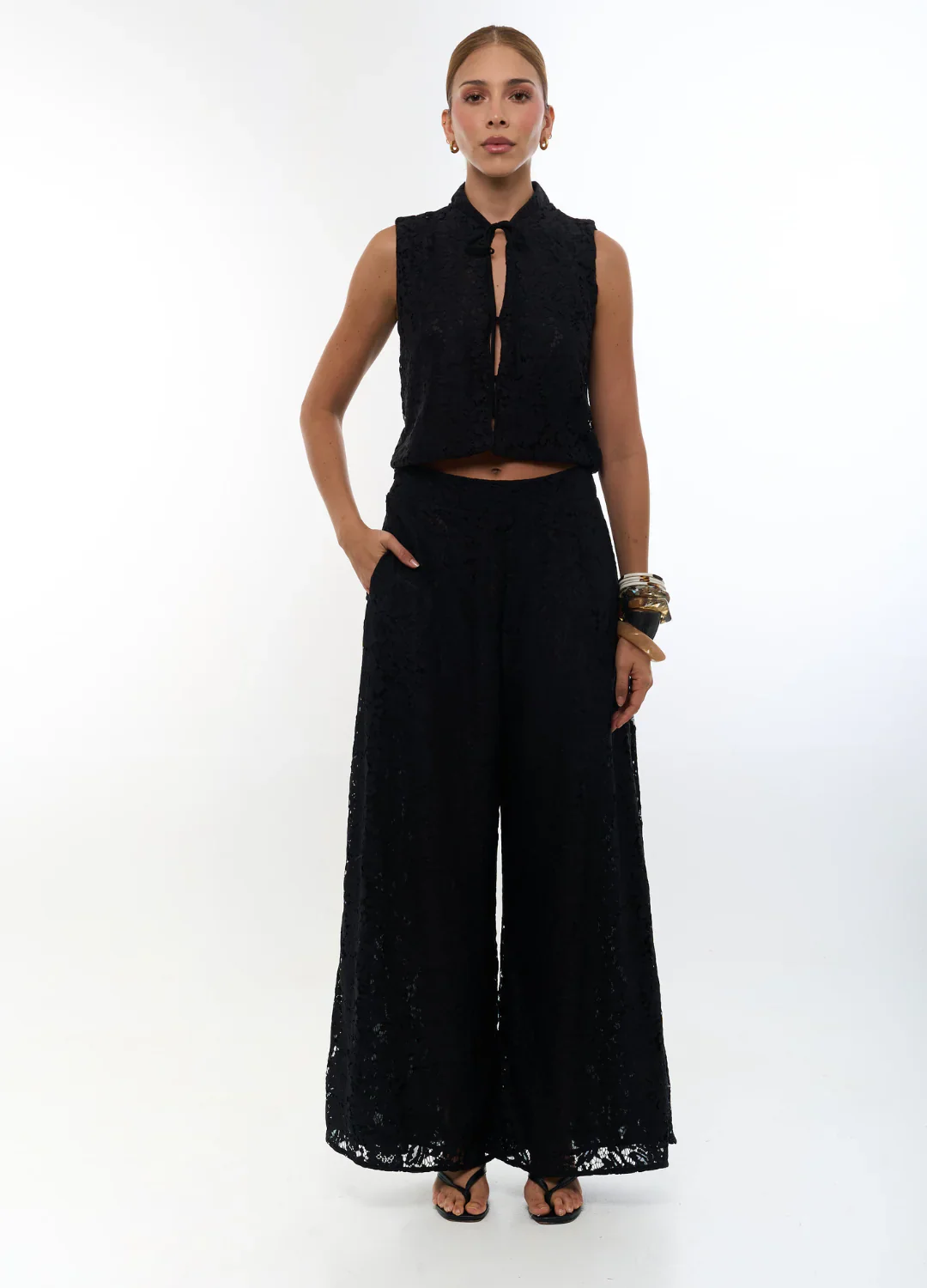 Pantalon Yes Girl Negro - Image 2