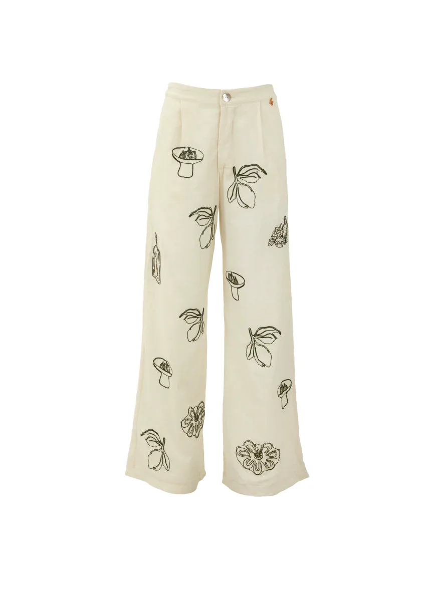 Pantalon Zenda Print Sage Dunes - Image 3