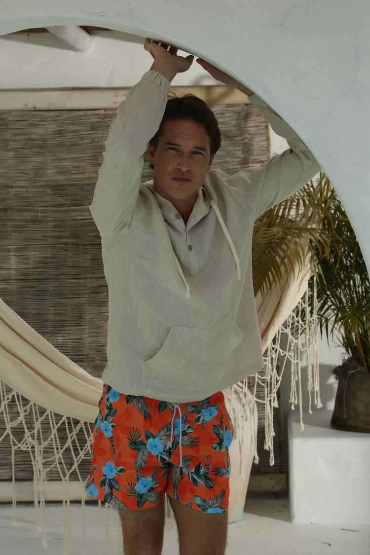 Pantaloneta Hawaiian Flowers - Image 4