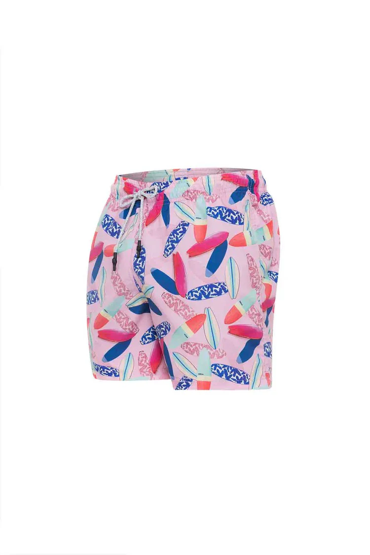 Pantaloneta Surfboards Pink - Image 2
