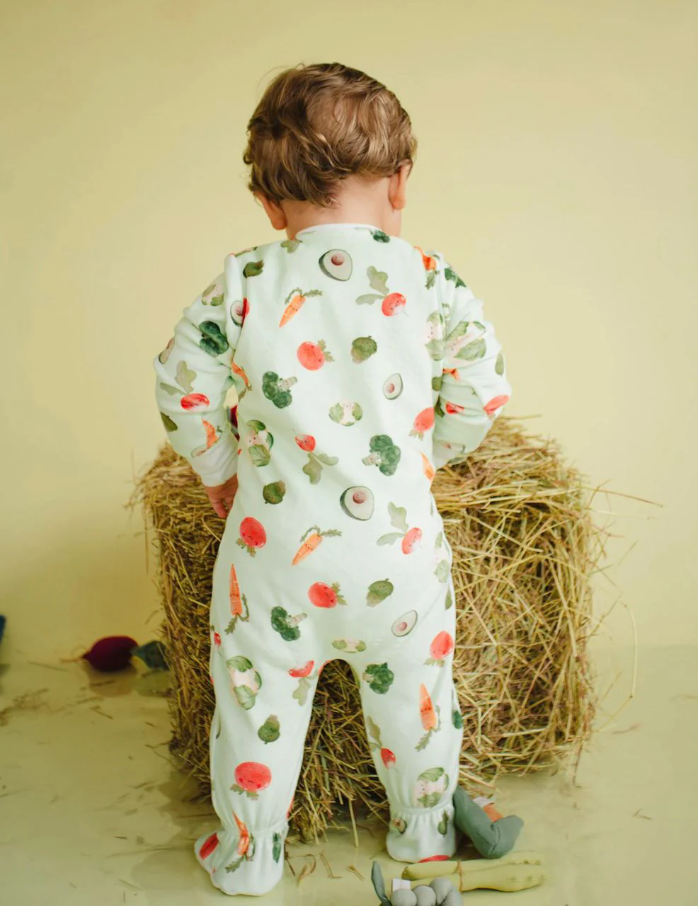 Pijama Enteriza Termica Festa Veggie Green - Image 4