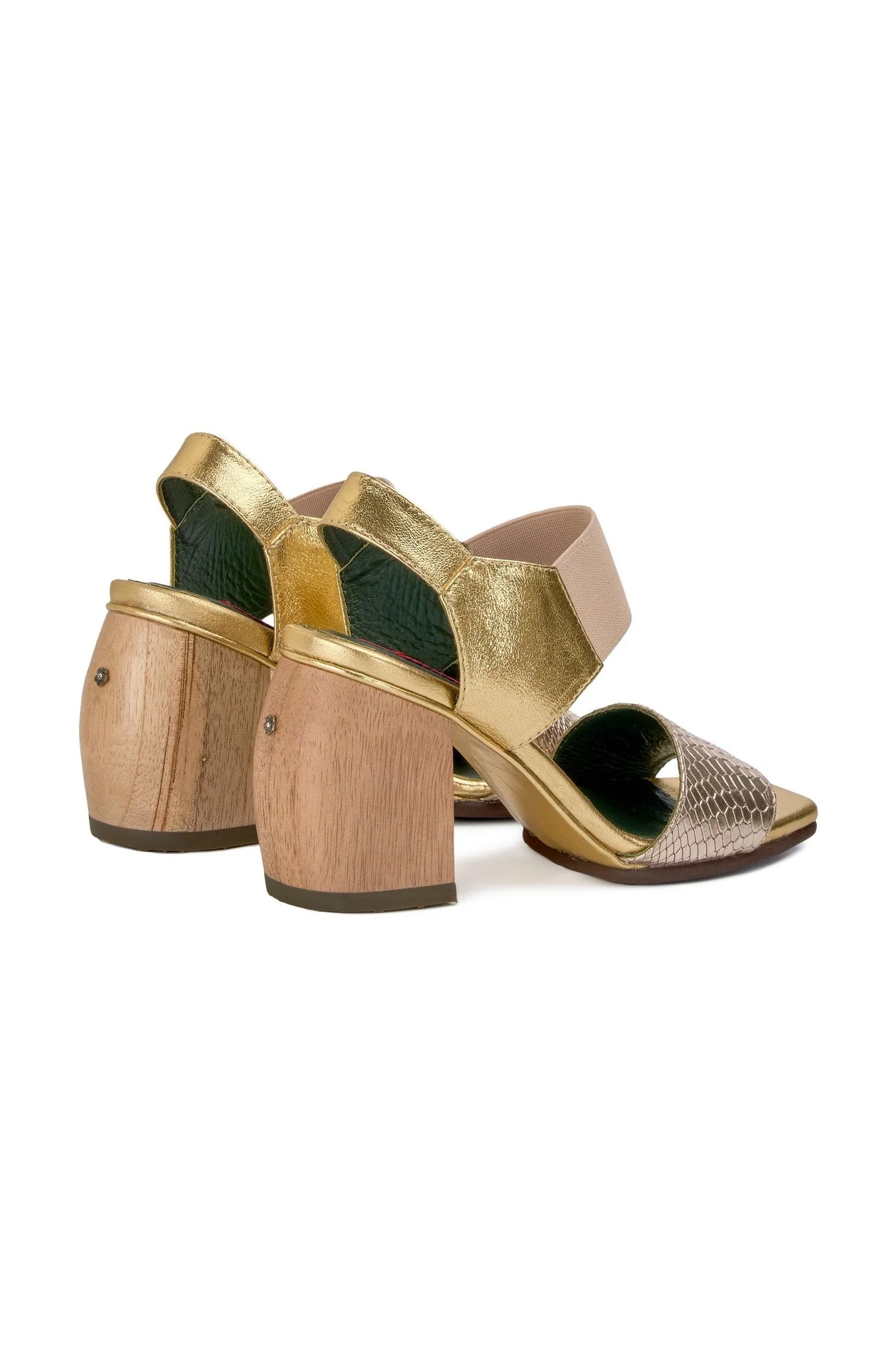 Sandalia Letrista Oro Mp - Image 3
