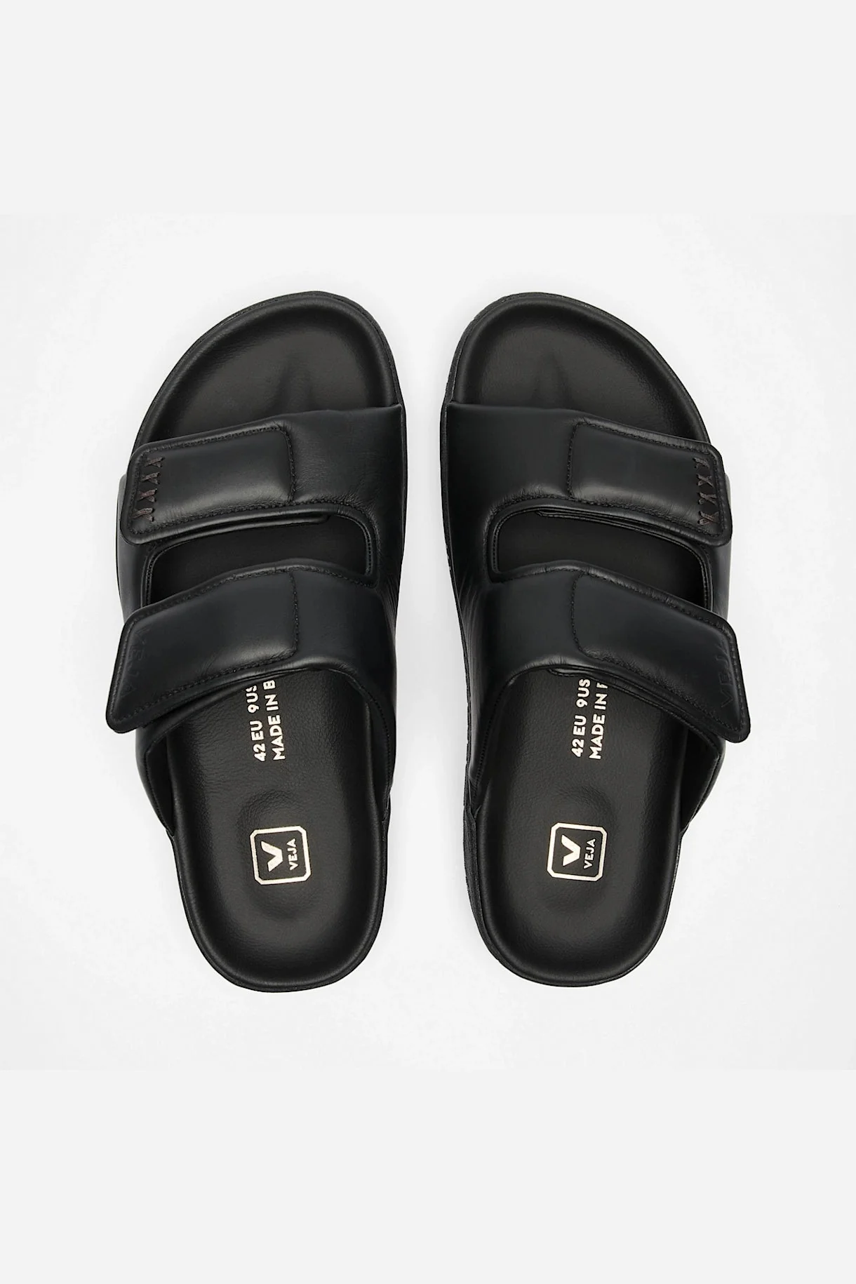 Sandalia Veja De Mujer Etna Bold Leather Full Black - Image 2