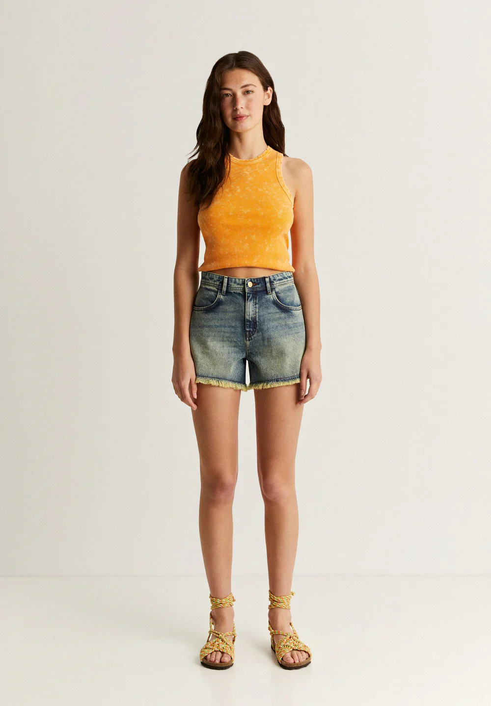 Short Denim Bajo - Image 4