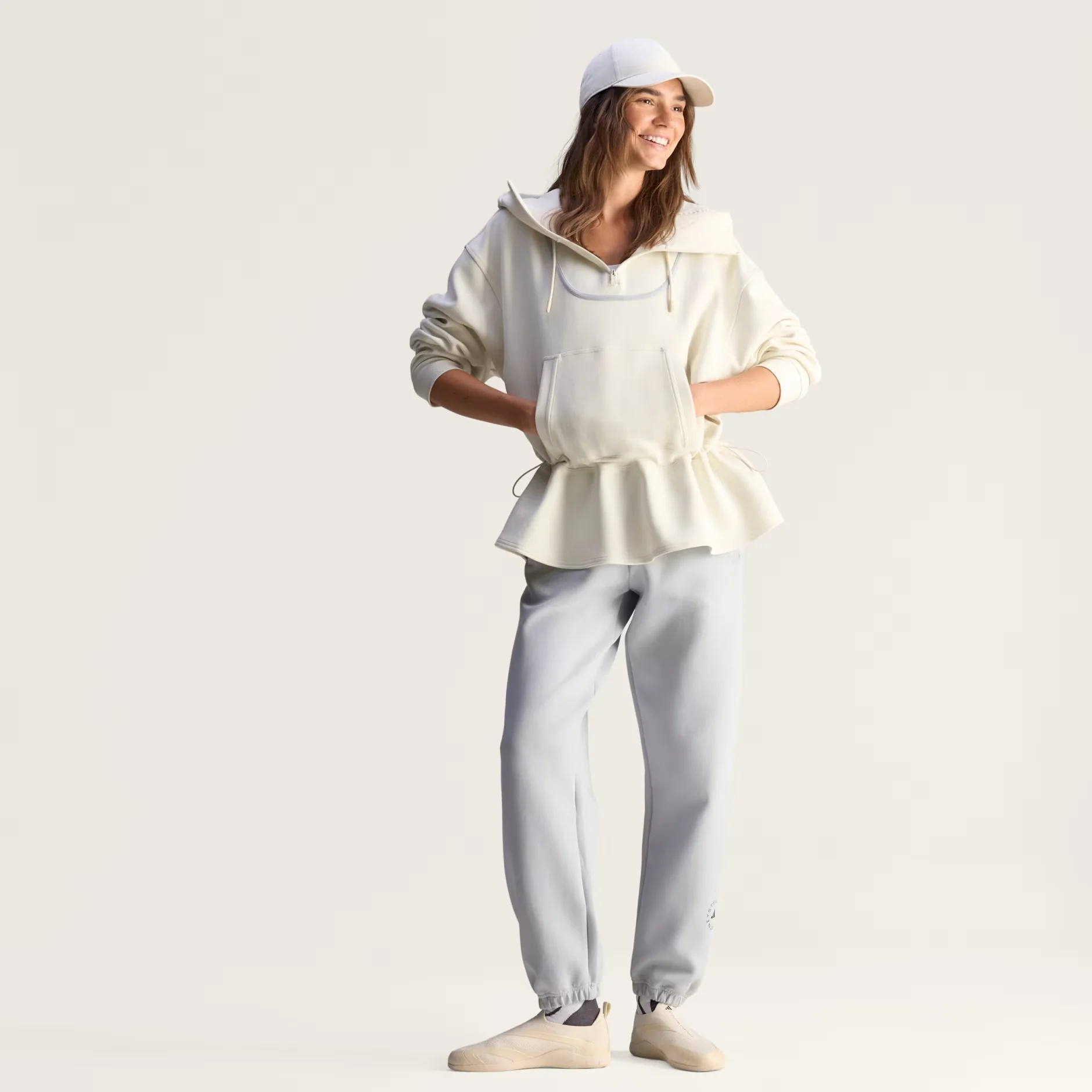 Hoodie Adidas By Stella Mccartney Peplum Mujer - Image 3