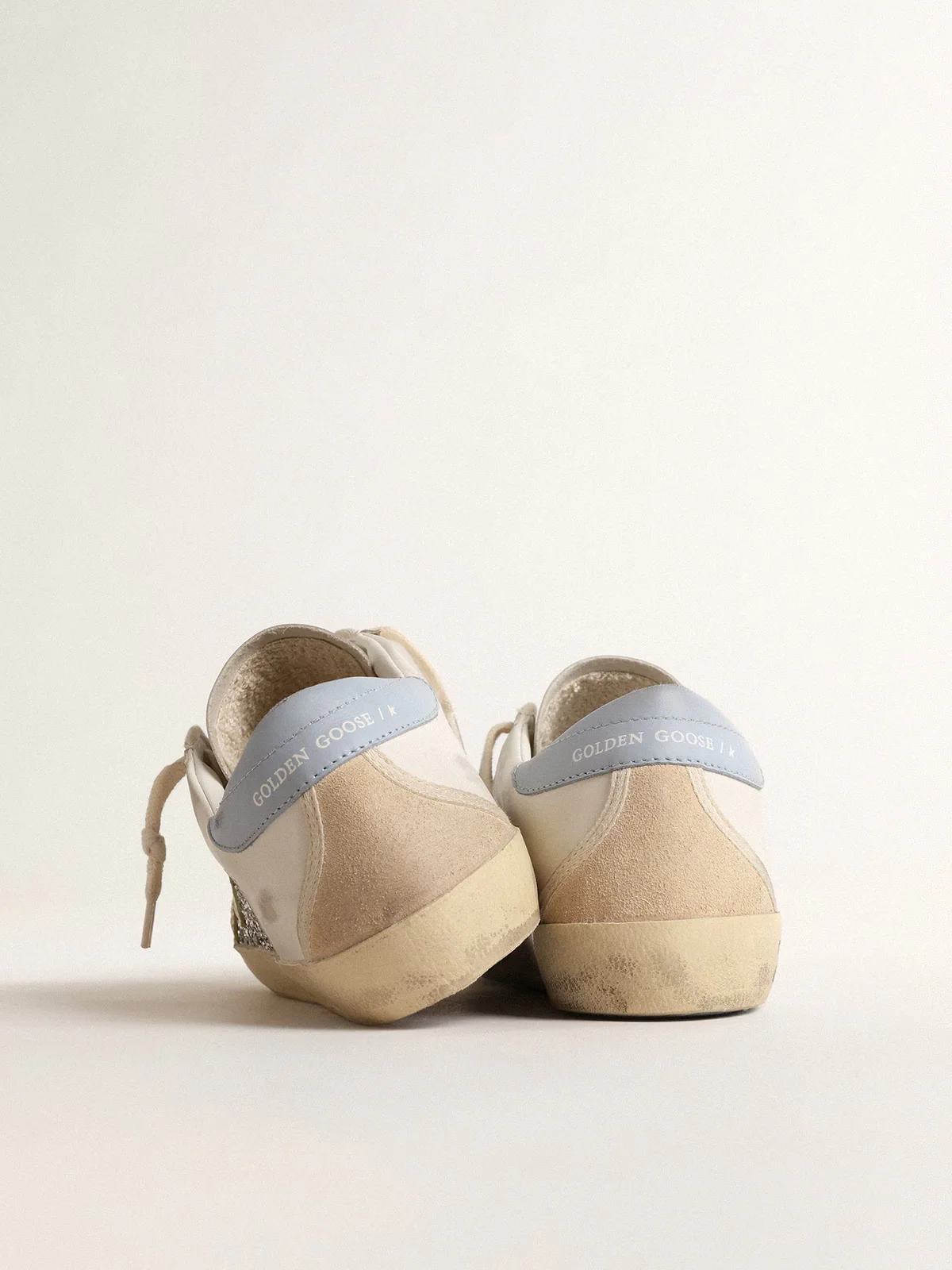 Tenis Golden Goose Super Star Glitter Mujer - Image 4
