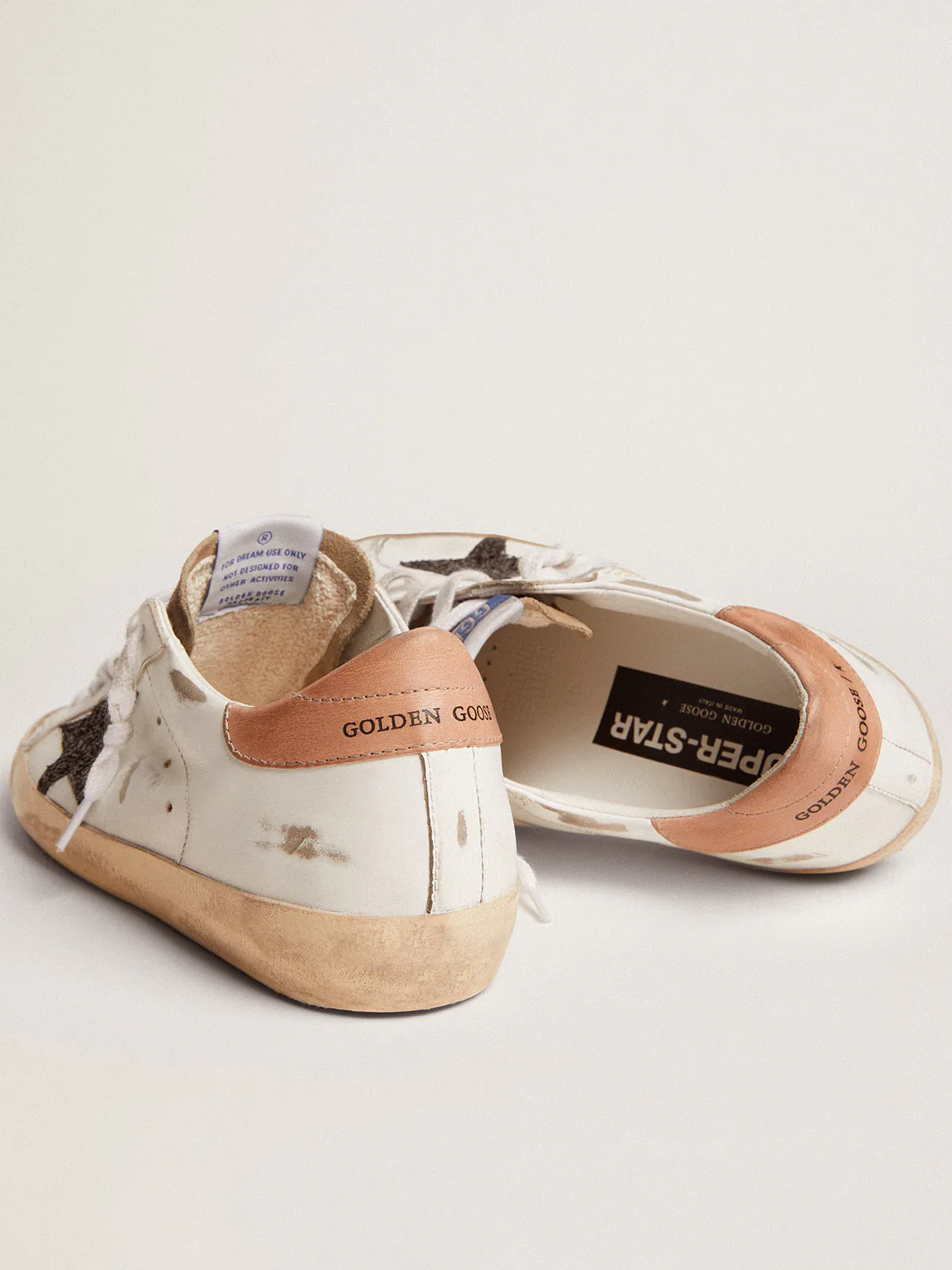 Tenis Golden Goose Super Star Leather Glitter Mujer - Image 4