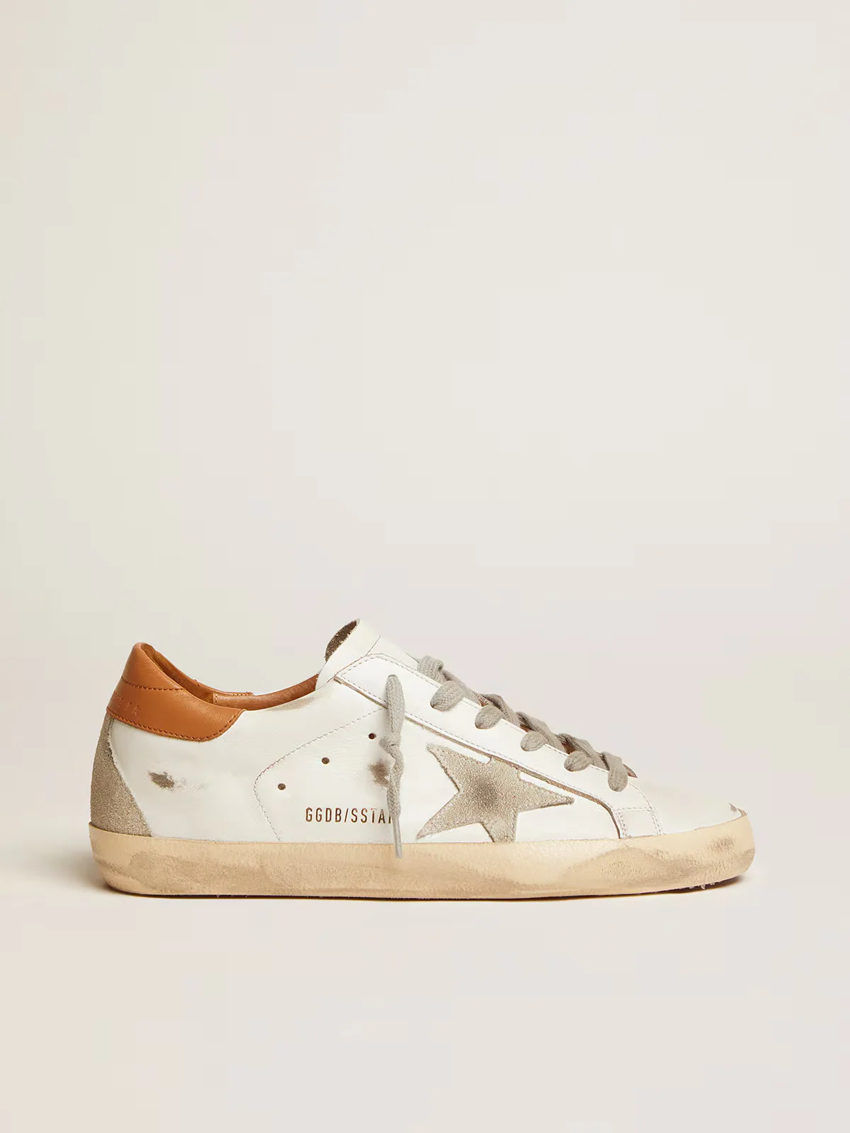 Tenis Golden Goose Super Star Leather Star Heel Hombre