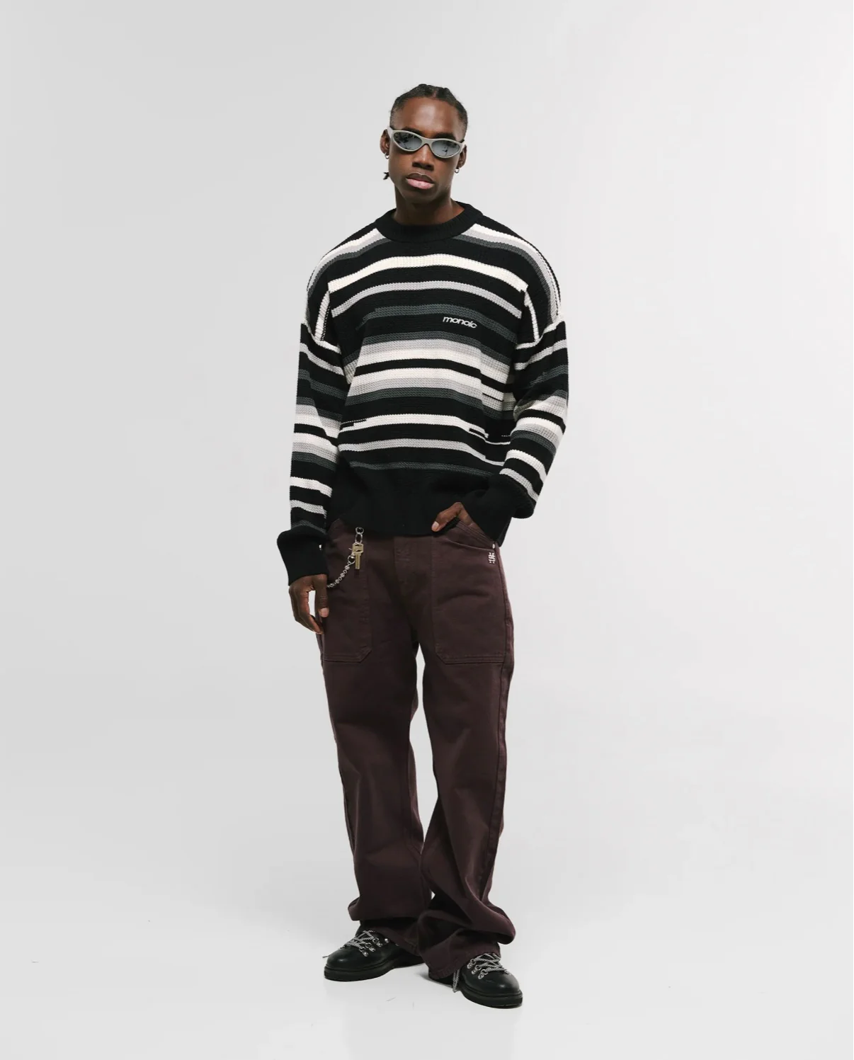 Sweater Striped Knitwear - Image 2
