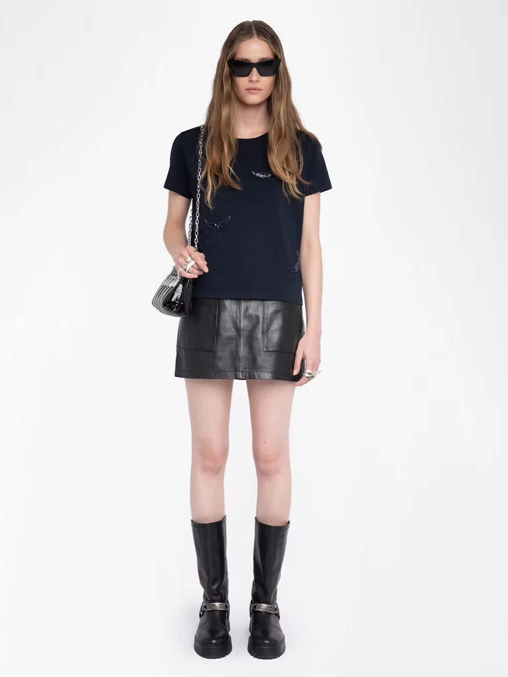 T-Shirt Alys Hc Embroidery Wings