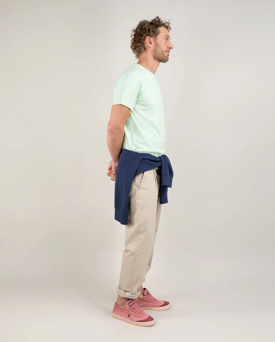 T-Shirt Cuello Caja Garment Dyed - Image 4