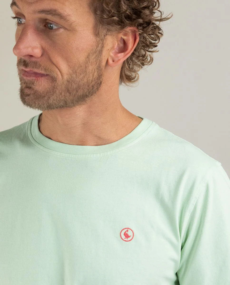 T-Shirt Cuello Caja Garment Dyed - Image 5
