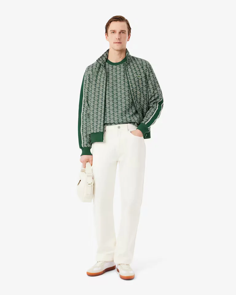 T-Shirt De Jacquard Con Monograma - Image 6