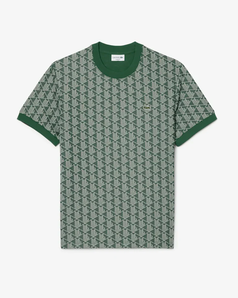 T-Shirt De Jacquard Con Monograma - Image 7