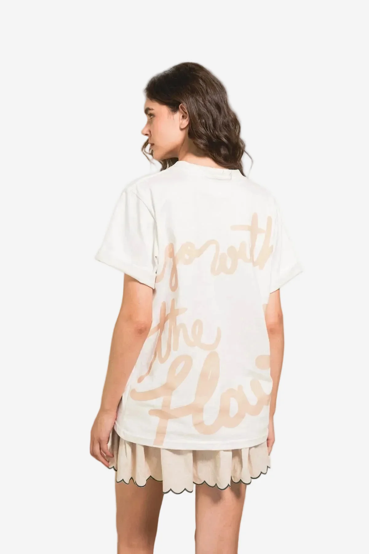 T-Shirt Go With The Flow - Image 2