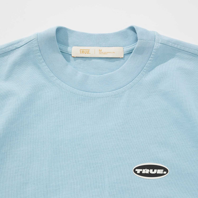 T-Shirt Moonlight Regular Azul Pastel - Image 4