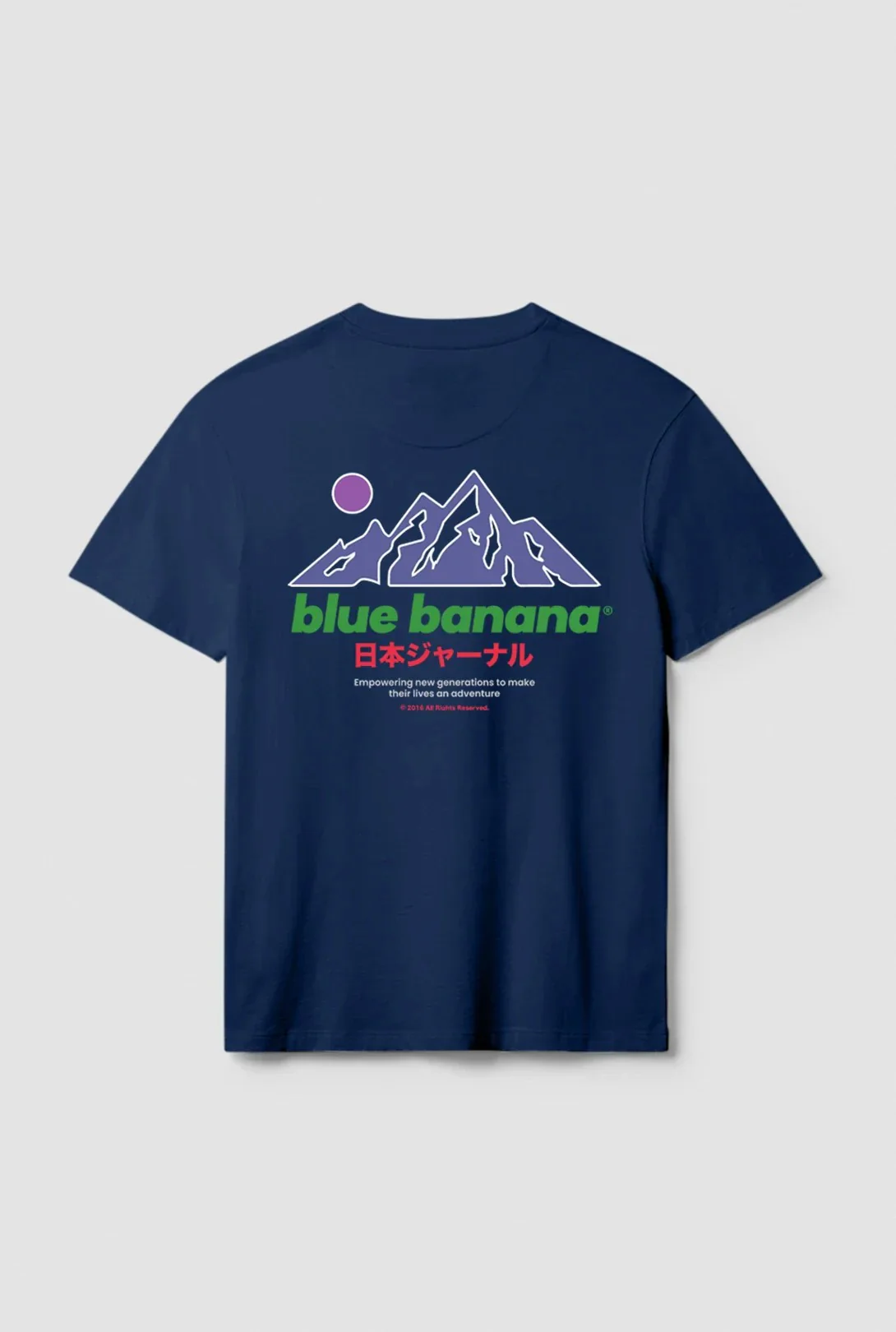 T-Shirt Ontake Navy - Image 3