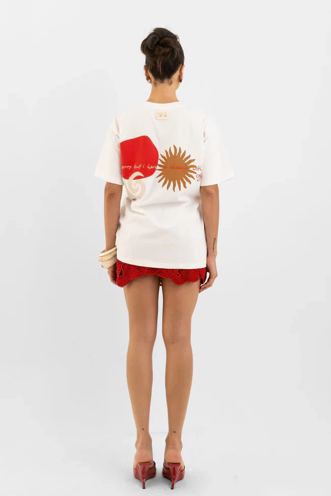 T-Shirt Sabbia Oversized - Image 3
