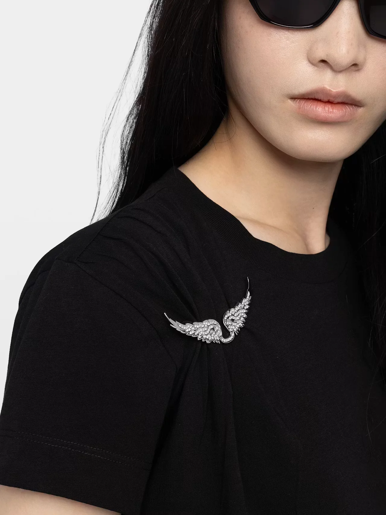 T-Shirt Suzan Hc Plisse Wings - Image 3