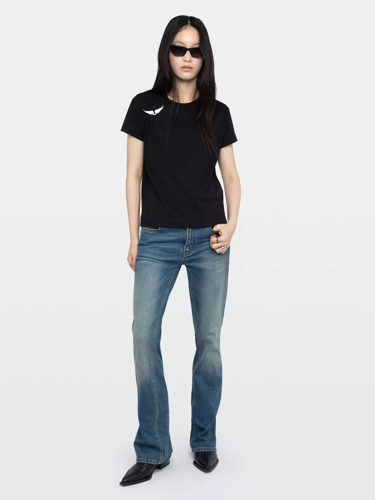 T-Shirt Suzan Hc Plisse Wings - Image 6