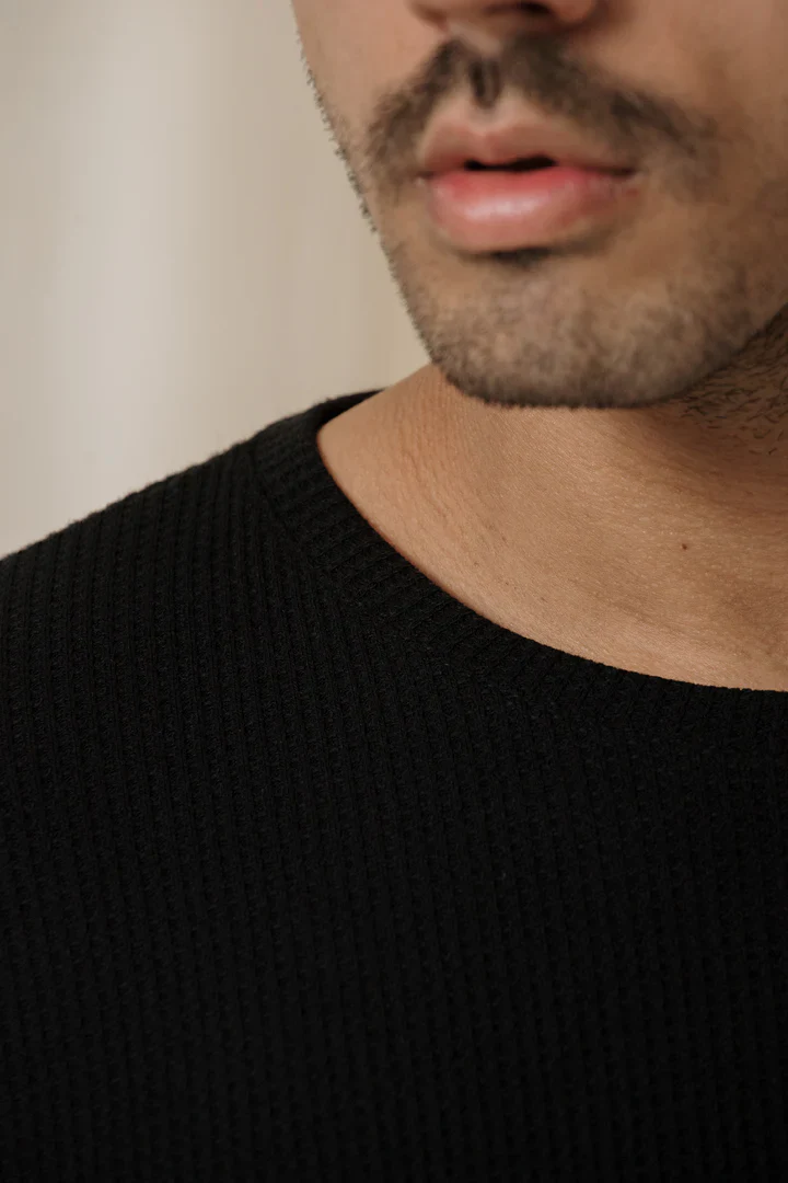 T-Shirt Wafer Negra - Image 4