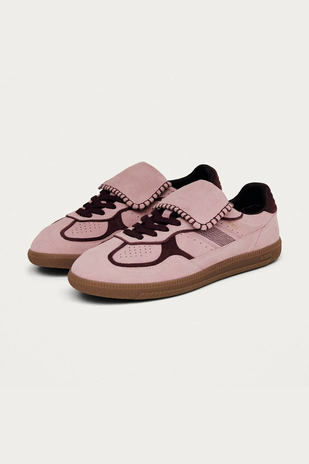 Tenis Alohas De Mujer Tb.490 Club Suede Pink Leather - Image 2