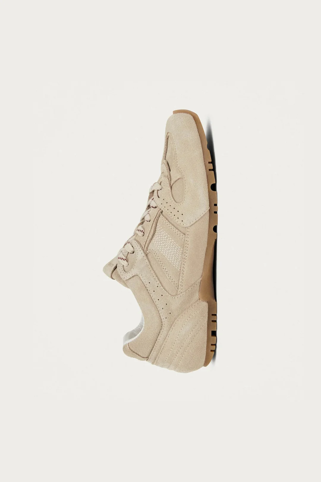 Tenis Alohas De Mujer Tb. 56 Suede Cream - Image 5